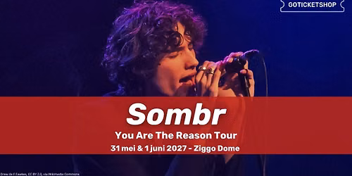 Sombr | You Are The Reason Tour 2027