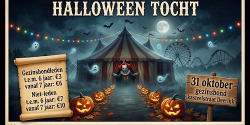 Halloweentocht Gezinsbond Deerlijk