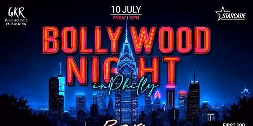 Bollywood Night at Baja Beach Club - Philadelphia, July 10 2026