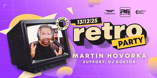 \ud83e\udea9 RETRO PARTY \ud83e\udea9 \/ R6 Club 13.12.25
