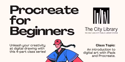Procreate for Beginners: Celebrate Inktober! - Four-Part Digital Art Workshop
