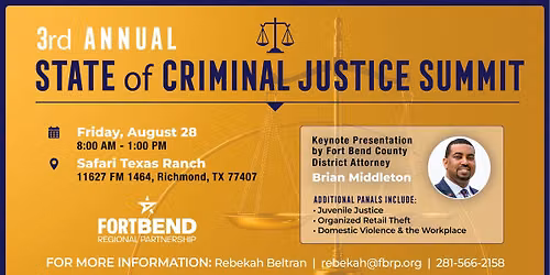 3rd Annual State of Criminal Justice Summit