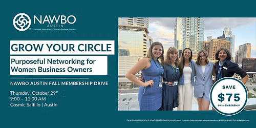 Grow Your Circle: Purposeful Networking for Women Business Owners