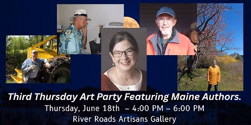 Third Thursday Art Party Featuring Maine Authors