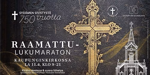 Raamattu- Lukumaraton Kaupunginkirkossa