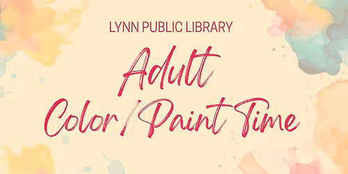Adult Color\/Paint Time