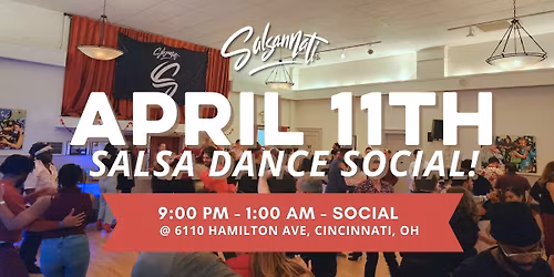 SABOR! April 11th, 2026 Social Dance Party!