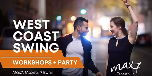 West Coast Swing - Workshops & Party mit Patricia & Markus