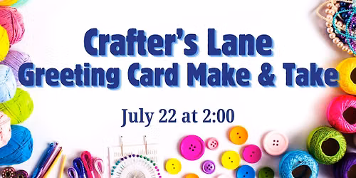 Greeting Card Make & Take