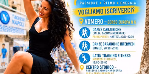 Fabricia corsi di Salsa e Fitness al Vomero e al Centro storico