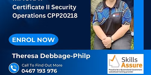 Mackay Certificate II Security Operations CPP20218
