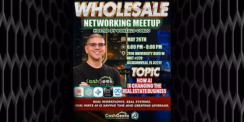 Jacksonville Investor Meetup: How AI Is Changing Real Estate Businesses