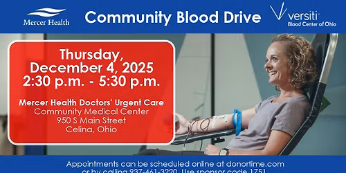 Community Blood Drive (Doctors' Urgent Care)