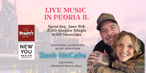LIVE MUSIC with Nashville's ZACH MCCABE
