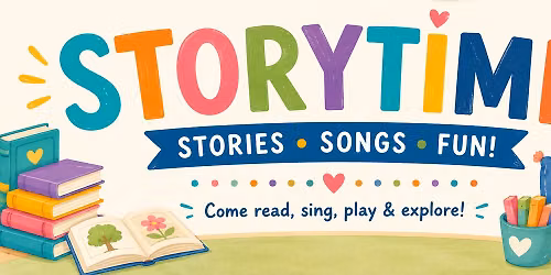 Storytime (Ages 18m - 4 yrs)