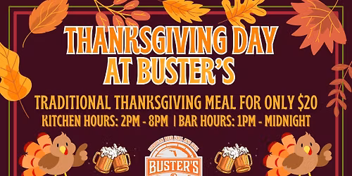 Thanksgiving Day at Buster\u2019s Sanford