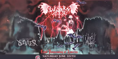 WORM "Total Possession of America tour" w\/ The Silver and Unholy Altar @ Metro Baltimore 