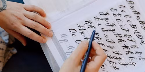 Brush Lettering Workshop Experience | Modesto, Ca | White Lotus Lettering