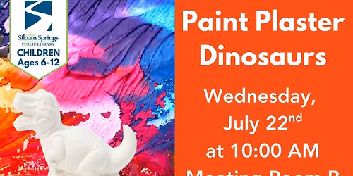Paint Plaster Dinosaurs (Ages 6-12)