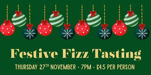 Festive Fizz Tasting