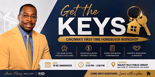 GET THE KEYS Cincinnati First-Time Homebuyer Workshop