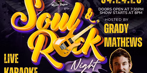 LIVE KARAOKE NIGHT- Soul & Rock Night 
