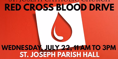 Red Cross Blood Drive @ St. Joseph's