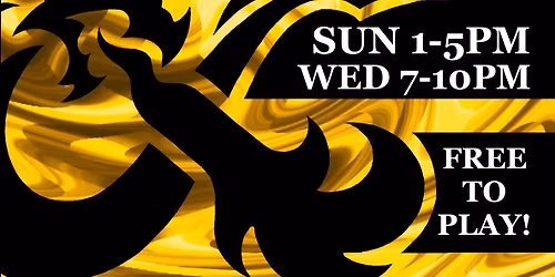 D&D Adventurer\u2019s League @ Immortals Inc. (Sundays)