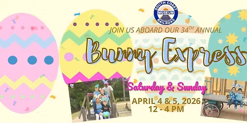 Bunny Express at South Coast Railroad Museum