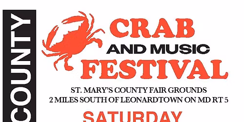 40th Annual St Mary's County Crab and Music Festival