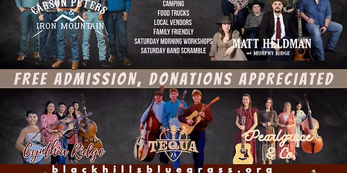 Black Hills Bluegrass & BBQ Festival