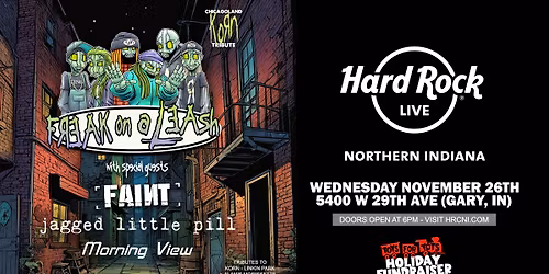 Freak On A Leash: Toys For Tots Fundraiser w\/ FAINT, Jagged Little Pill & Morning View