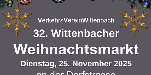 32. Wittenbacher Weihnachtsmarkt
