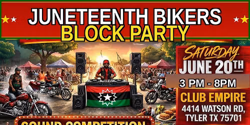 JUNETEENTH BIKER BLOCK PARTY