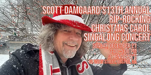 Scott Damgaard's 13th Annual Rip-Rocking Christmas Carol Singalong Concert