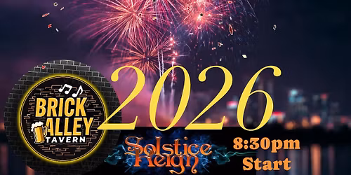 New Year\u2019s Eve Party @Brick Alley Tavern!