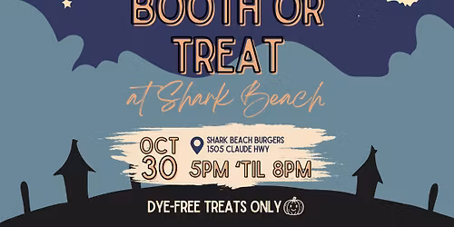 Booth or Treat @ Shark Beach!