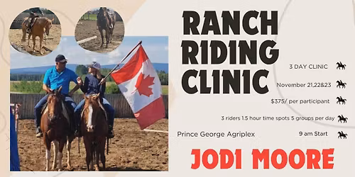 Jodi Moore Ranch Riding Clinic hosted by PGAHA