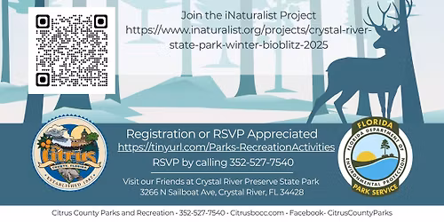 3rd Annual Winter BioBlitz