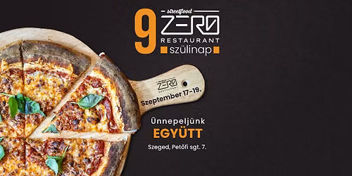 ZERO 9. SZ\u00dcLET\u00c9SNAPI N\u00c1POLYI H\u00c9TV\u00c9GE \ud83c\uddee\ud83c\uddf9 GLUT\u00c9NMENTESEN | Zero Streetfood & Restaurant Szeged