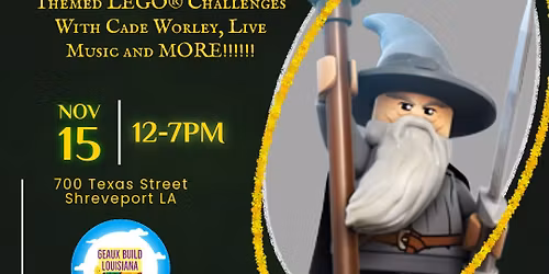 Geaux on a Journey to Brickshire 