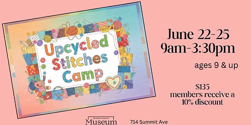 Upcycled Stitches Camp