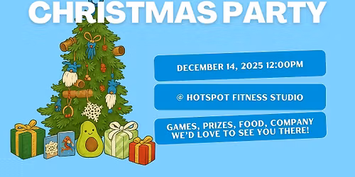 Hotspot Fitness Christmas Party \ud83e\udd73 