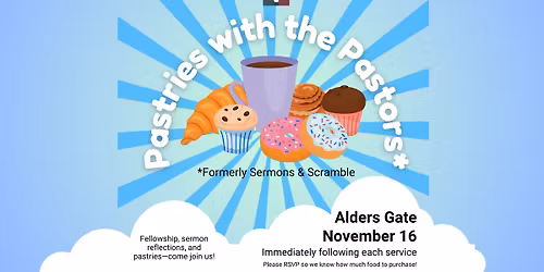 Pastries with the Pastors