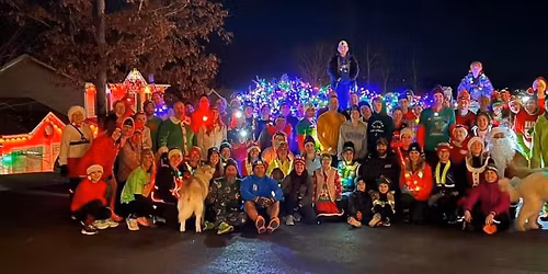 \ud83c\udf84Annual Candy Cane lane run!!!!
