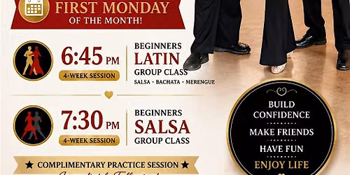 Beginners Latin Group Classes