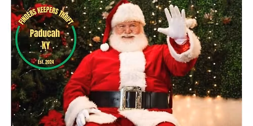 Photos with SANTA at Finders Keepers Thrift Boutique by Little London Photography