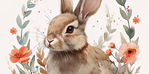 Atelier aquarelle d\u00e9butant "Carte illustr\u00e9e de P\u00e2ques"