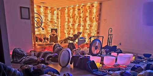 Pink Full Moon Sound Bath, Salt & Sacred Pathways Ceremony