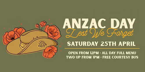 ANZAC Day @ The Wentworth 